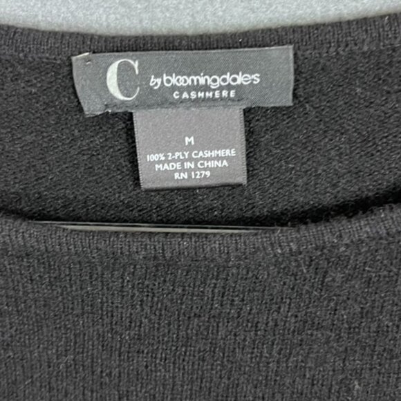 100% Cashmere Sweater Dress Long sleeve Mini Medium - Picture 3 of 6